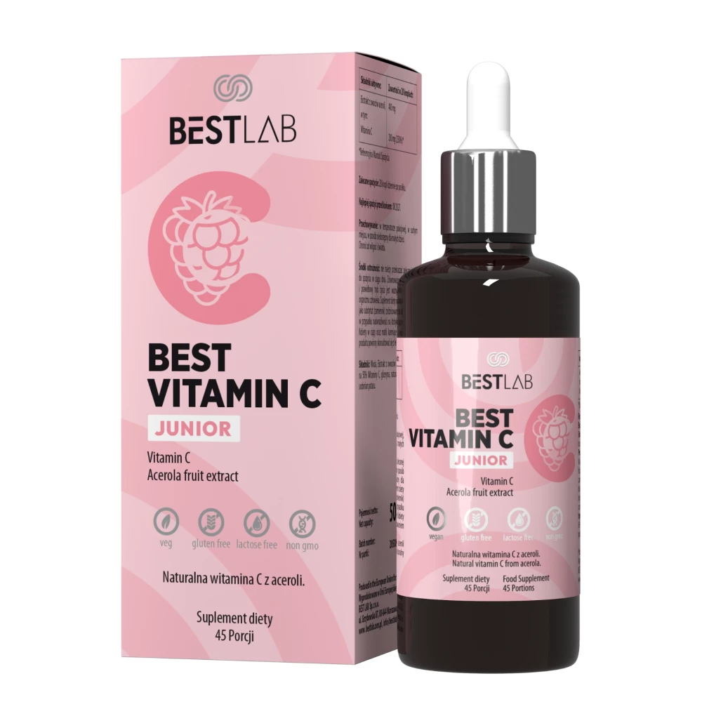 Best Lab - Best Vitamin C Junior - 45 porcji